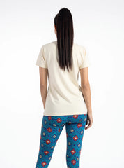 Hydrangea Tights