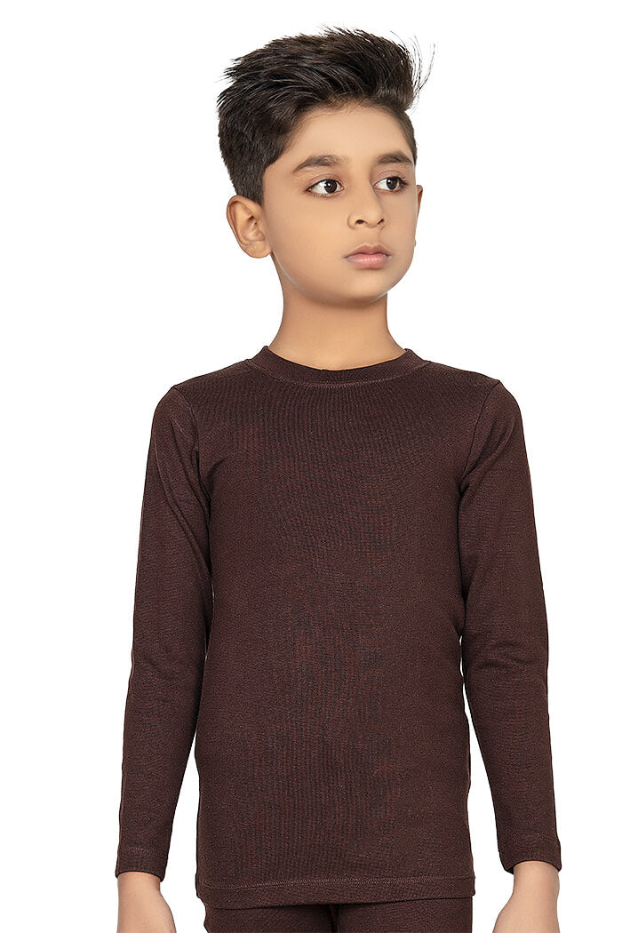 Soft Winter Thermal Crew Neck Shirt