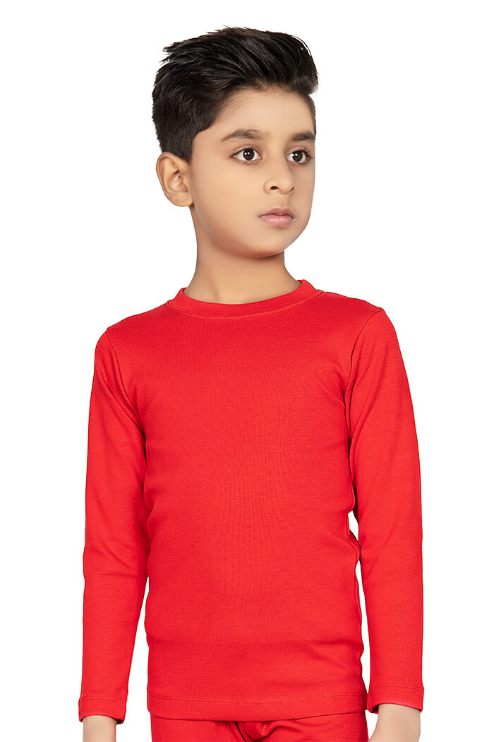 Soft Winter Thermal Crew Neck Shirt