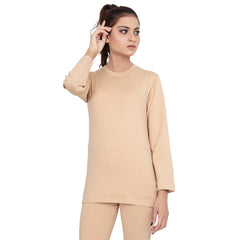 Soft Winter Thermal Crew Neck Shirt