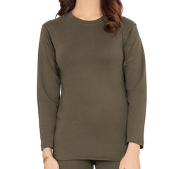 Soft Winter Thermal Crew Neck Shirt